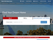 Tablet Screenshot of goldenhomes.helpusell.com