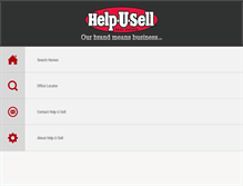 Tablet Screenshot of helpusell.com